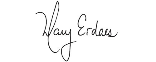Signature of Mary Erdoes