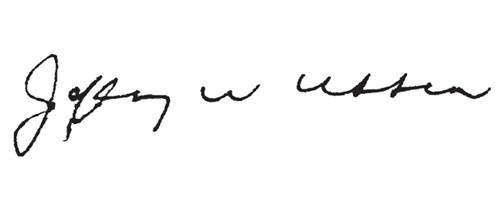 Signature of Jeff Ubben