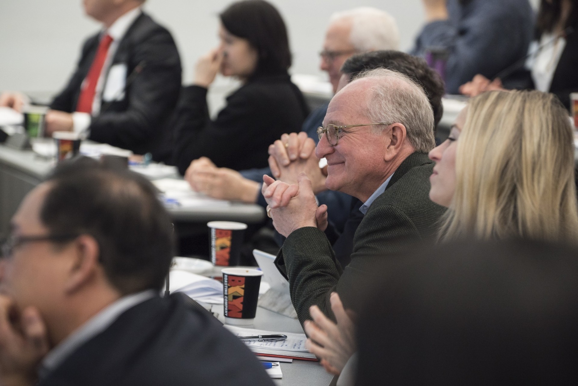 Attendees at conference