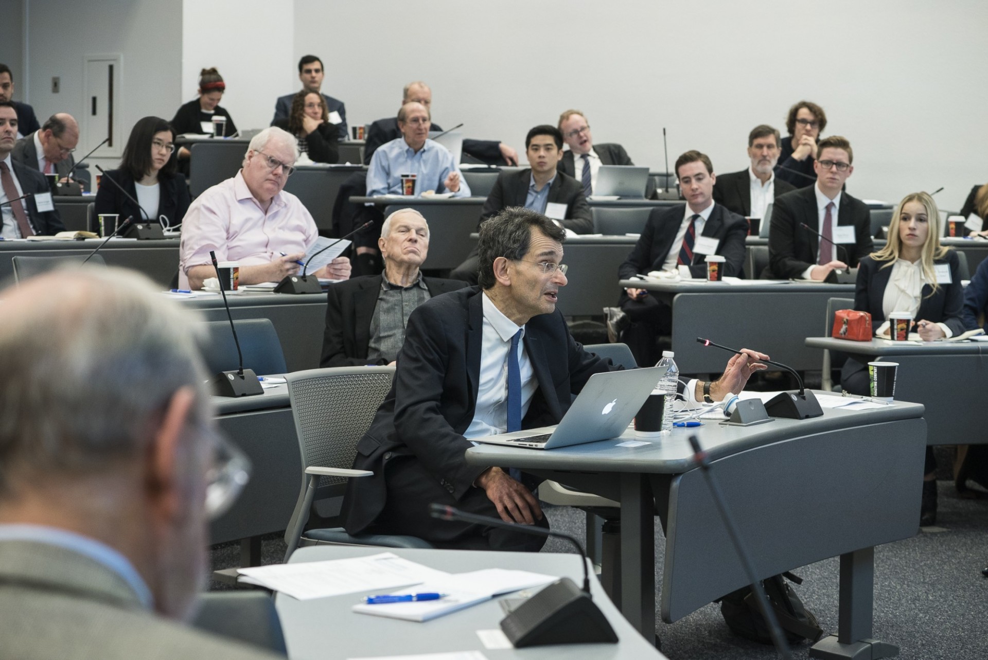 Attendees at conference