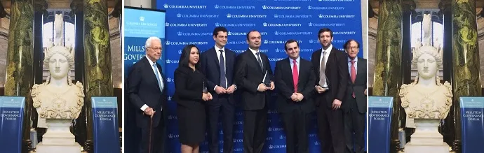 The 2016 Rising Stars of Corporate Governance awards were presented at the 2016 Millstein Governance Forum at Columbia Univesity on December 7, 2016.