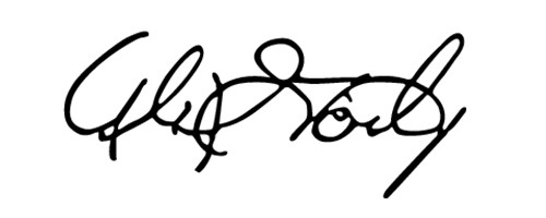 Signature of Alex Gorsky