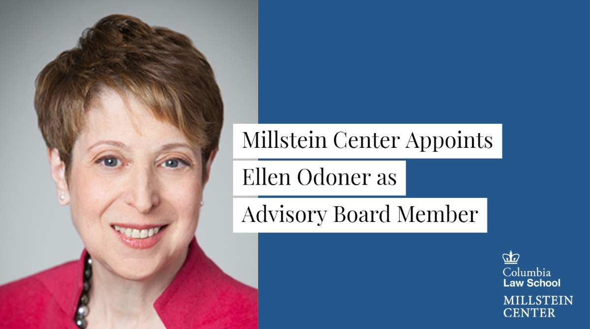Ellen Odoner's headshot with press release headline